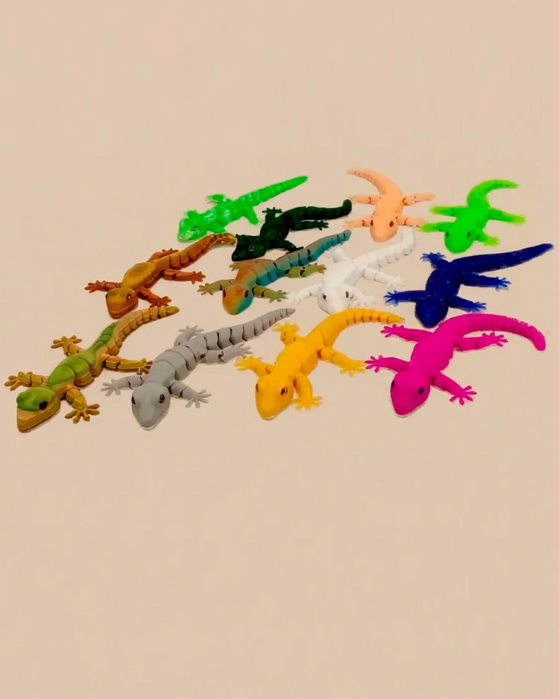 Flexi Gecko — Шарнирная игрушка-ящерица — фото 3